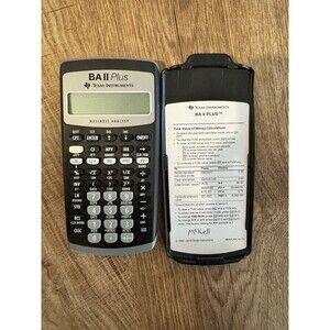 Texas Instruments BA ll 2 Plus Business Analyst Financial Calculator A8